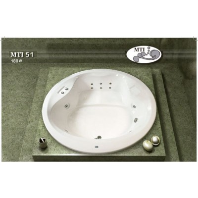אמבטיה עגול דגם MTI-51 קוטר 180 