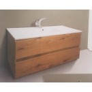 ארון אמבטיה תלוי עץ אלון Boston plus