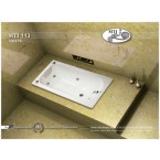 אמבטיה מלבנית דגם 130X70 MTI-113