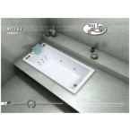אמבטיה מלבנית דגם 170X75 MTI-63