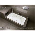 אמבטיה מלבנית דגם 180X90 MTI-79