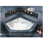 אמבטיה פינתית דגם 140X140 MTI-33