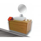 ארון אמבטיה תלוי אפוקסי טרני 90 ס"מ 