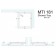 אגנית למקלחון אקריל אורבן URBAN 90X80 מלבנית MTI-181